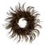 Fawn Feather Candle Wreath Christmas Decoration - Wreath - British D'sire