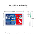 Fawnmum 150pcs /Box Silicone Interdental Brushes Dental Brushes Tooth Cleaning Gum - British D'sire