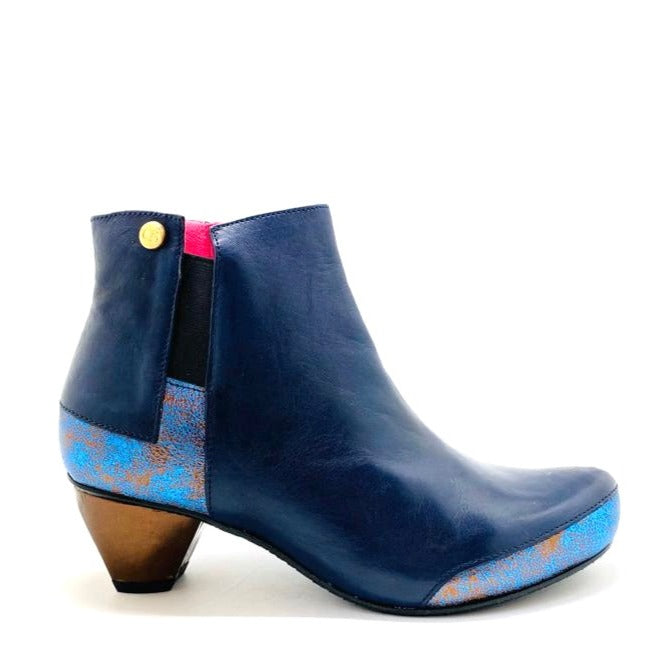 La Rui - Navy/Bronze- Ankle boot Main image