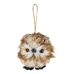 Feather Winter Owl Decoration Christmas Decoration - Christmas Decor - British D'sire