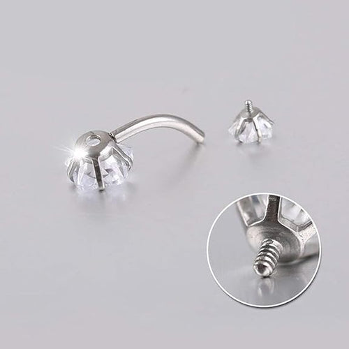 Sassia FECTAS 3pcs Belly Button Bars – Silver & Gold 14G Navel Piercing Bars, Surgical Steel Butterfly Dangle Belly Button Jewelry for Women