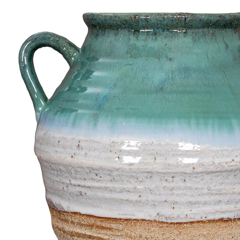 Fen Amphora Vase - Grey Ceramic Decorative Vase - Vases - British D'sire