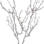 Festive Pearl Decorative Spray Artificial Flower Stem - Artificial Plants & Trees - British D'sire