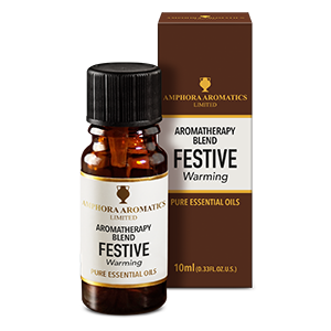 Amphora Aromatics Festive Aromatherapy Blend (Warming) 10ml Single
