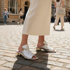 Fizzy - Silver slide - Flats - British D'sire