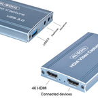 FJGEAR FJ - HU30A USB3.0 Capture Card 4K Game Live Recording Box - British D'sire