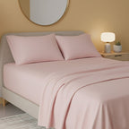 Flannelette Flat Sheet Soft Brushed Cotton Bedding for Warmth Comfort - Super King - Blue - British D'sire