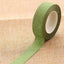 Flash Washi Sticky Paper Tape Label DIY Decorative Tape, Length: 10m(Green) - British D'sire