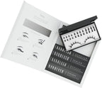 Nanolash DIY Eyelash Extensions Starter Kit - cluster lashes with bonder, sealer, remover, apllicator, home lash extensions kit (FLIRTY)