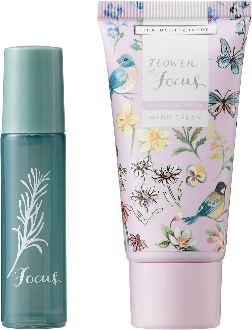 Heathcote & Ivory Flower of Focus Supercharge Duo | 30ml Hand Cream & 10ml Perfume Gel | Cruelty Free & Vegan Friendly | Travel Friendly Sizes Gifts Secondary image