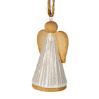 Flurry Angel Ceramic Tree Ornament Christmas Decoration - Christmas Decor - British D'sire