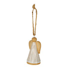 Flurry Angel Ceramic Tree Ornament Christmas Decoration - Christmas Decor - British D'sire