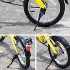 FMFXTR Children Bike Bracket Foot Support Side Support Holder, Style: Open 12 inch - British D'sire
