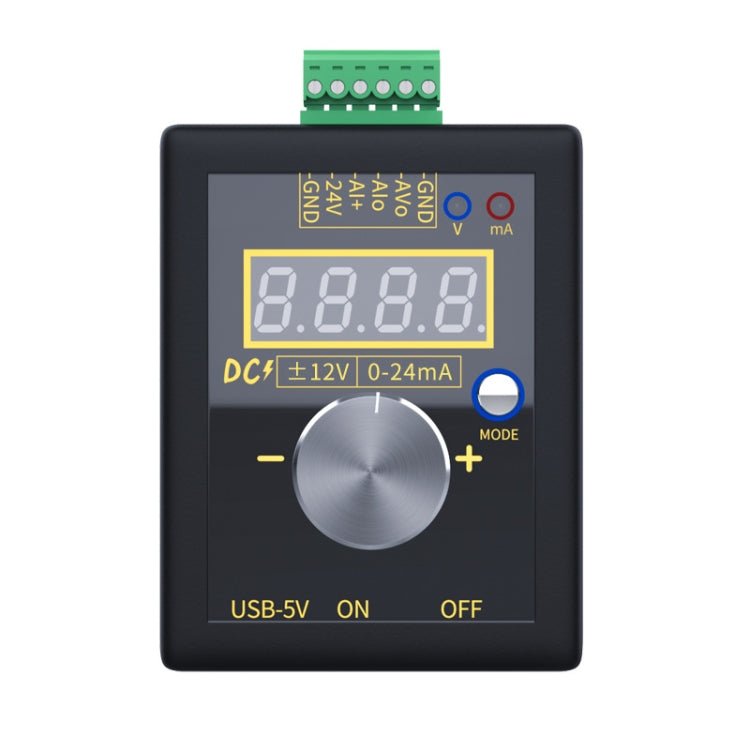 FNIRSI 0 - 12V/0 - 4 - 24mA Handheld Positive Negative Voltage Current Signal Generator(Without Battery) - British D'sire