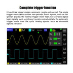 FNIRSI 1013D 1GS Sampling Dual Channel 100M Bandwidth Digital Oscilloscope, US Plug(English) - British D'sire