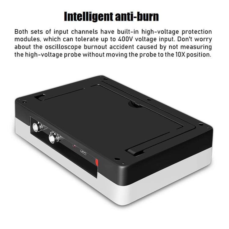 FNIRSI 1013D 1GS Sampling Dual Channel 100M Bandwidth Digital Oscilloscope, US Plug(English) - British D'sire