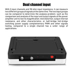 FNIRSI 1013D 1GS Sampling Dual Channel 100M Bandwidth Digital Oscilloscope, US Plug(English) - British D'sire