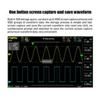 FNIRSI 1014D +P4100 Probe 2 in 1 Dual - channel 100M Bandwidth Digital Oscilloscope 1GS Sampling Signal Generator, US Plug - British D'sire