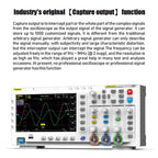 FNIRSI 1014D +P4100 Probe 2 in 1 Dual - channel 100M Bandwidth Digital Oscilloscope 1GS Sampling Signal Generator, US Plug - British D'sire
