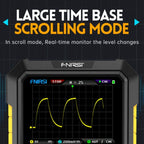FNIRSI 2 In 1 Small Handheld Fluorescence Digital Dual - Channel Oscilloscope, US Plug(Yellow) - British D'sire