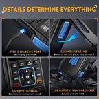 FNIRSI 3 In 1 Handheld Digital Oscilloscope Dual - Channel Multimeter, Specification: Standard - British D'sire