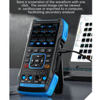 FNIRSI 3 In 1 Handheld Digital Oscilloscope Dual - Channel Multimeter, Specification: Standard - British D'sire
