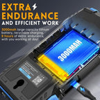 FNIRSI 3 In 1 Handheld Digital Oscilloscope Dual - Channel Multimeter, Specification: Upgrade - British D'sire