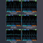FNIRSI 3 In 1 Handheld Digital Oscilloscope Dual - Channel Multimeter, Specification: Upgrade - British D'sire