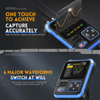 FNIRSI 3 In 1 Handheld Digital Oscilloscope LCR Transistor Tester, Specification: Upgrade - British D'sire