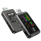 FNIRSI FNB48P USB Mobile Phone DC Power Charger Detector, Color: Without Bluetooth Black - British D'sire