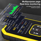 Fnirsi GC01 Home Lndustrial Marble Radioactive X / Y Ray Nuclear Radiation Detector Geiger Counter(Yellow) - British D'sire