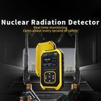 Fnirsi GC01 Home Lndustrial Marble Radioactive X / Y Ray Nuclear Radiation Detector Geiger Counter(Yellow) - British D'sire
