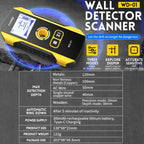 FNIRSI WD - 01 Multifunctional Load - Bearing Wall Wire Metal Detector Dark Line Scanner - British D'sire