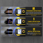 FNIRSI WD - 01 Multifunctional Load - Bearing Wall Wire Metal Detector Dark Line Scanner - British D'sire
