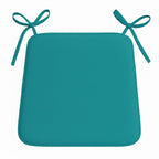Foam Seat Pad with Ties Comfortable Chair Cushion for Dining, Kitchen Garden Seating - Beige - British D'sire