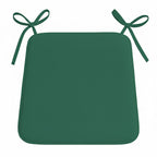 Foam Seat Pad with Ties Comfortable Chair Cushion for Dining, Kitchen Garden Seating - Beige - British D'sire