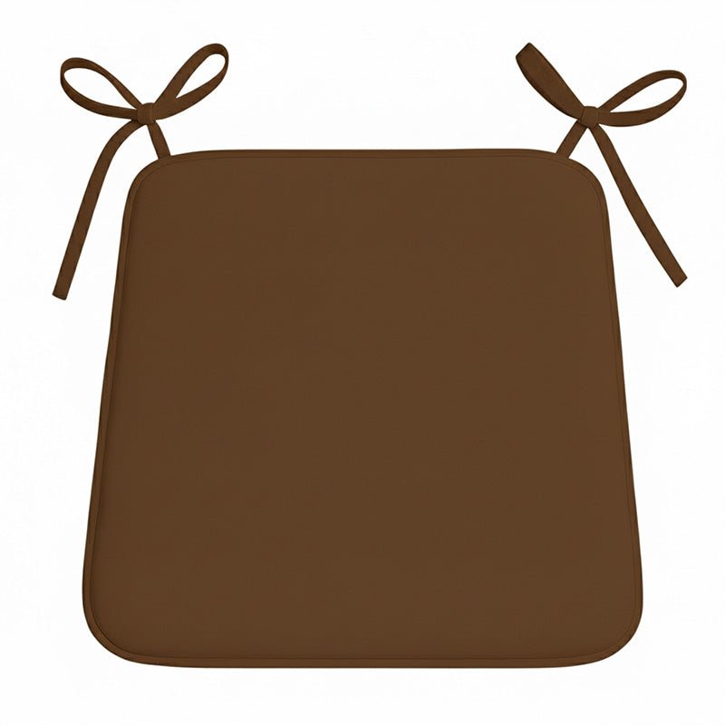 Foam Seat Pad with Ties Comfortable Chair Cushion for Dining, Kitchen Garden Seating - Teal - British D'sire