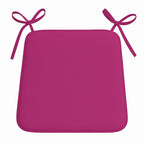 Foam Seat Pad with Ties Comfortable Chair Cushion for Dining, Kitchen Garden Seating - Teal - British D'sire