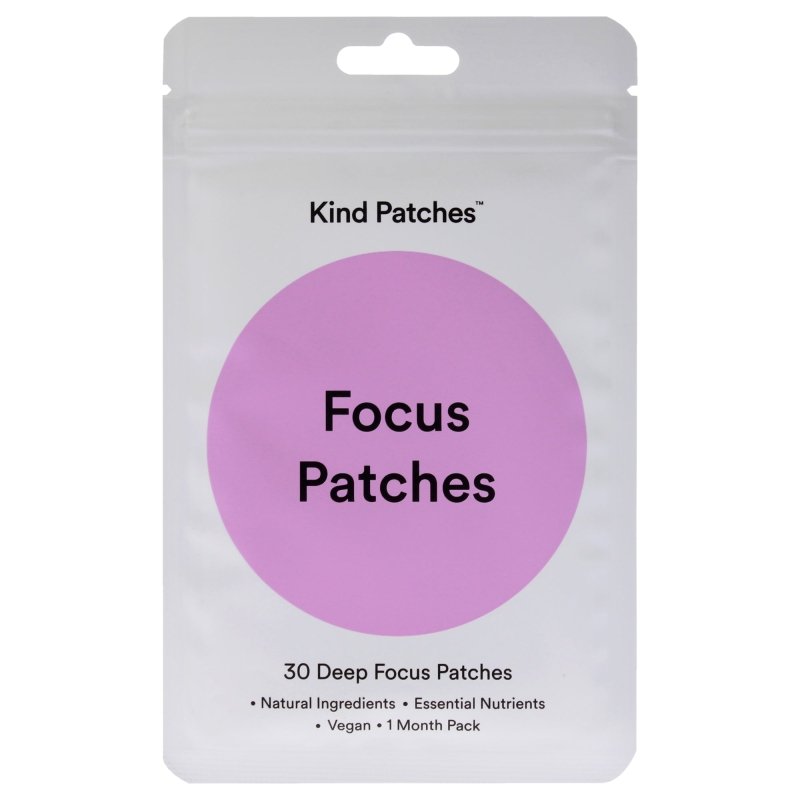 Focus Patches by Kind Patches for Unisex - 30 Count Patches - Patches - British D'sire
