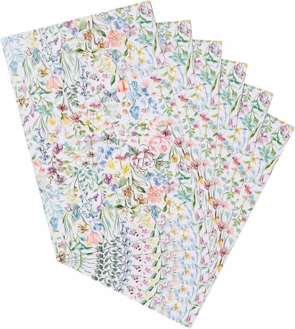 Heathcote & Ivory Flower of Focus Scented Drawer Liners | Add Style and Fragrance to Drawers & Wardrobes | Kitchens & Bedrooms | Vegan Friendly | 6 Sheets Secondary image