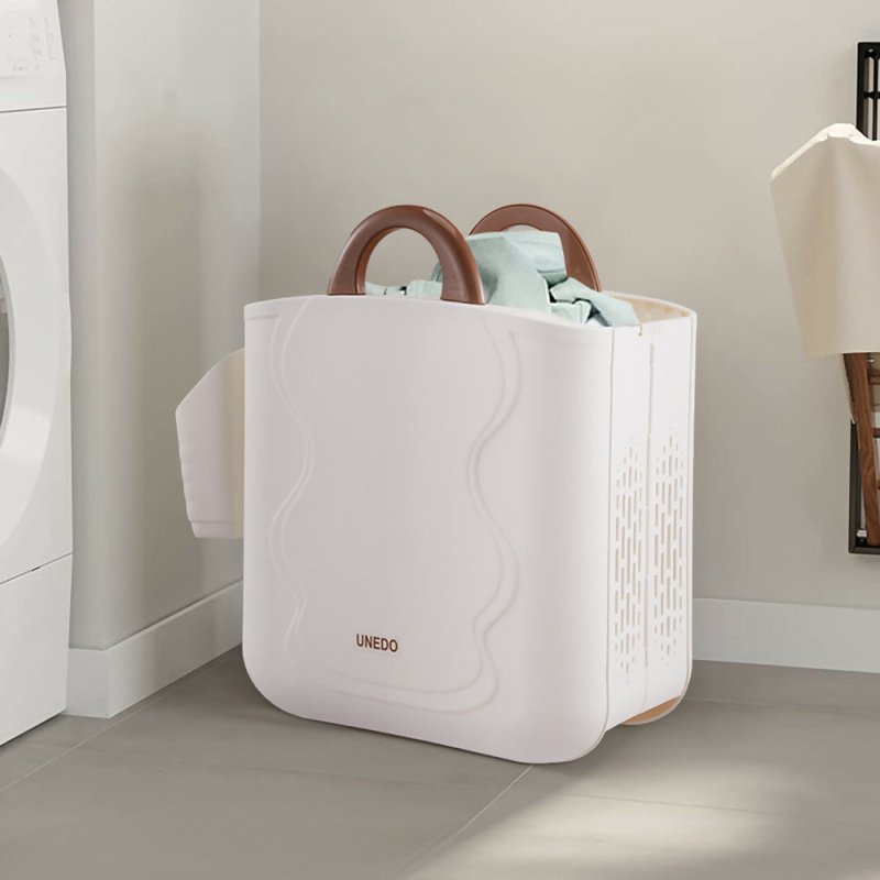 Foldable Laundry Basket with Underwear Basket Secondary image