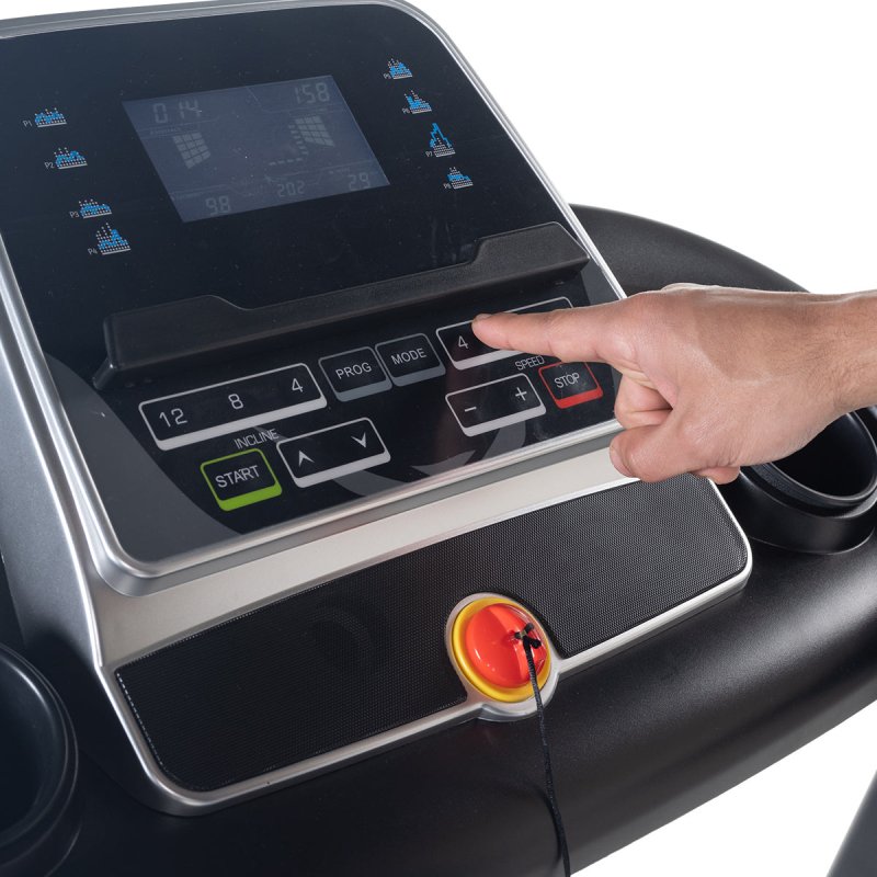 Folding Treadmill 3.0HP Walking Running Machine 1-16KM/H with 0-15% Auto Incline Bluetooth Music, 18 Programs - British D'sire