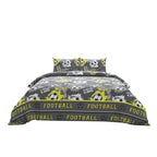 Football Kids Bedding Set Sporty Soccer Design for Boys and Girls - Single - British D'sire