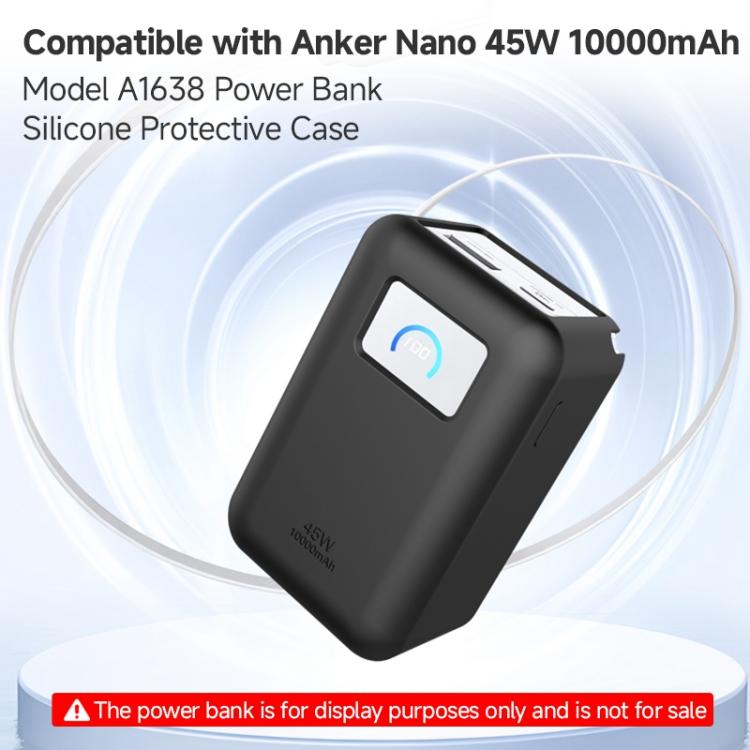 For Anker Nano 45W 10000mAh Power Bank Silicone Protective Case(Grey) Secondary image
