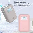 For Anker Nano 45W 10000mAh Power Bank Silicone Protective Case(Grey) - British D'sire
