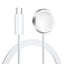 For Apple Watch Series xDfind Aluminum Alloy Shell Magnetic Wireless Watch Charger, Interface:Type - C(White) - British D'sire