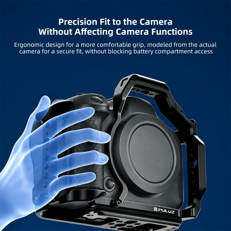 For Canon EOS R6 III PULUZ Live Streaming Camera Cage Expansion Mount Frame (Black) - British D'sire