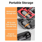 For DJI Air 3S BRDRC Lens Protective Cover Dustproof Anti-Knock Fixed Clip Gimbal Protector(Frosted Black) - British D'sire