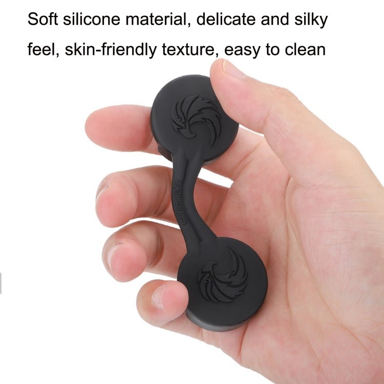 For DJI Goggles 2 Sunnylife AT - BHT565 Dustproof Lens Protective Cover VR Glasses Silicon Cover(Black) - British D'sire