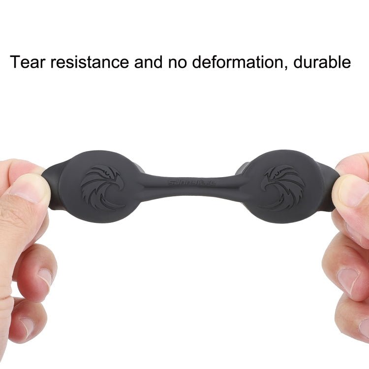 For DJI Goggles 2 Sunnylife AT - BHT565 Dustproof Lens Protective Cover VR Glasses Silicon Cover(Black) - British D'sire